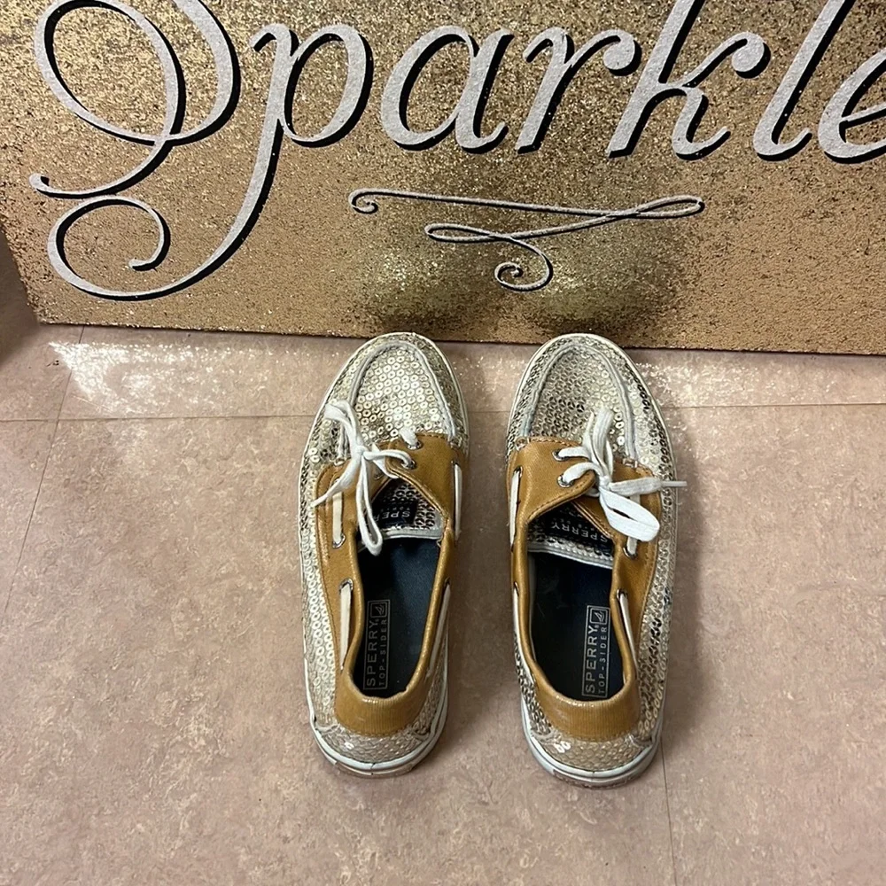 Sperry sequin loafers,‎ size 7.5
